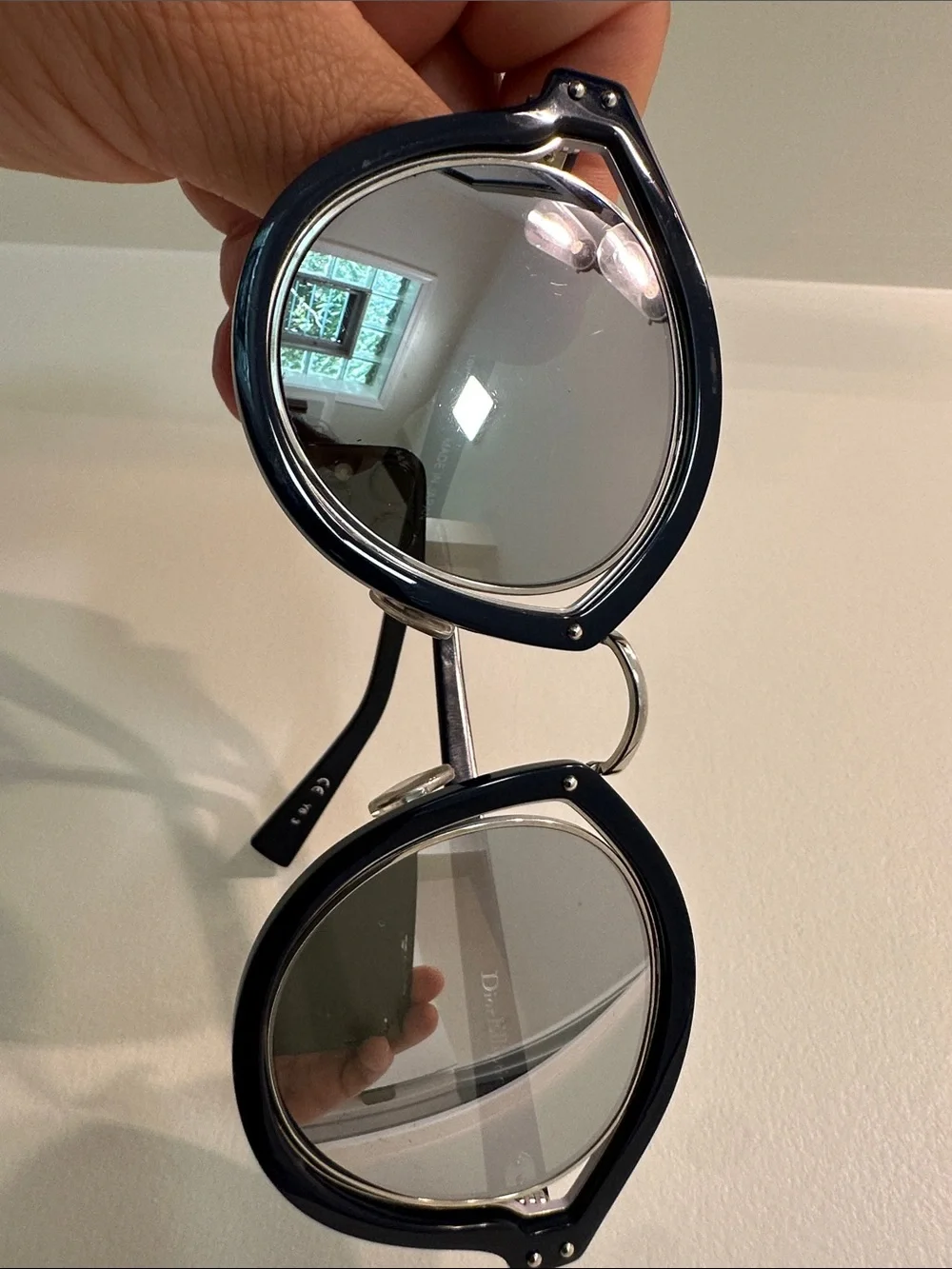 Dior Elliptic Dark Blue Sunglasses